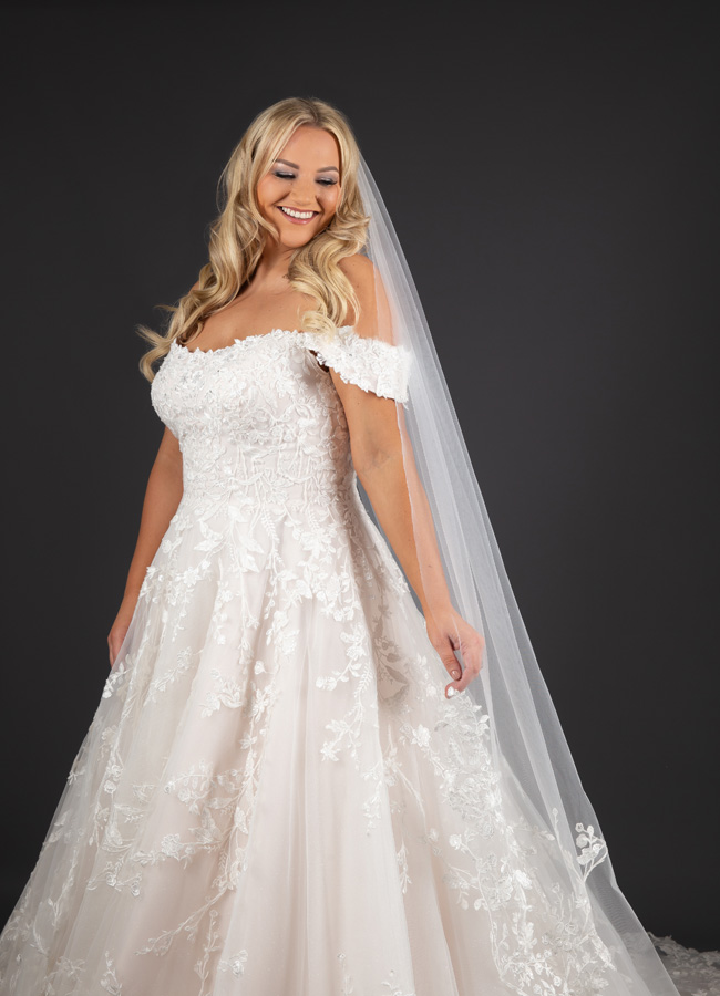 Plus size bride